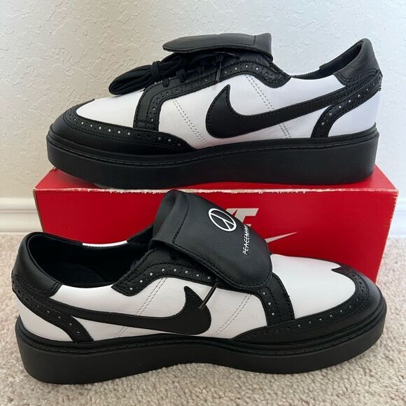 Nike G-Dragon x Kwondo 1 Yin-Yang Black White Leather main image 8